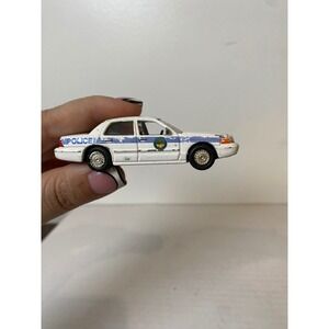 MDiecast Car Universal Studios Police‎ Car Toy Crash Car